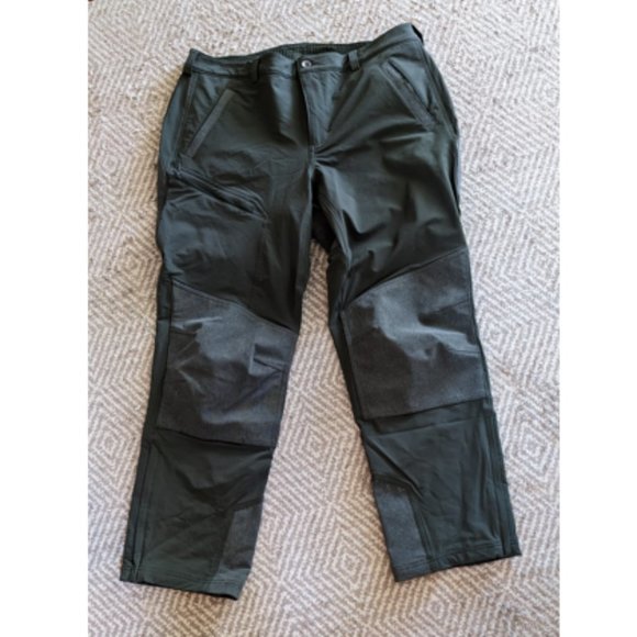 Duluth Trading Utility Pants w/reinforced knees, grey/size 18x31 - Picture 1 of 4